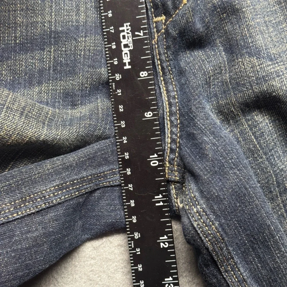 Levi's Boys Carpenter Denim Shorts Dark Wash Blue Size 16 Hammer Loop Utility
